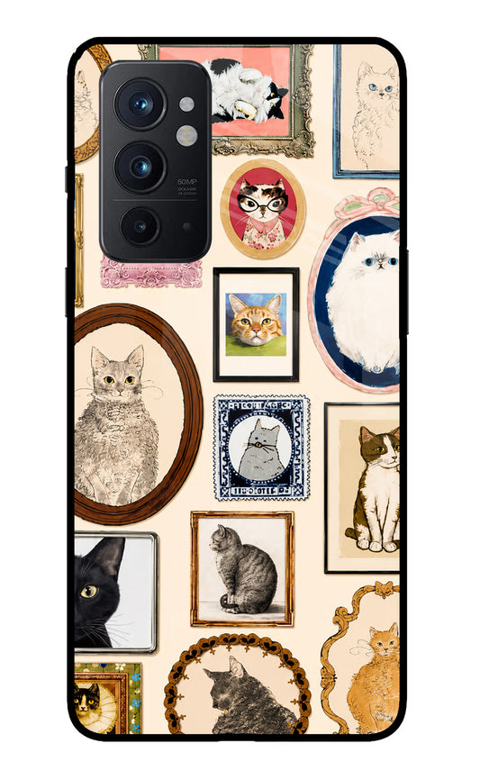 Mirror Cats Oneplus 9RT Glass Case