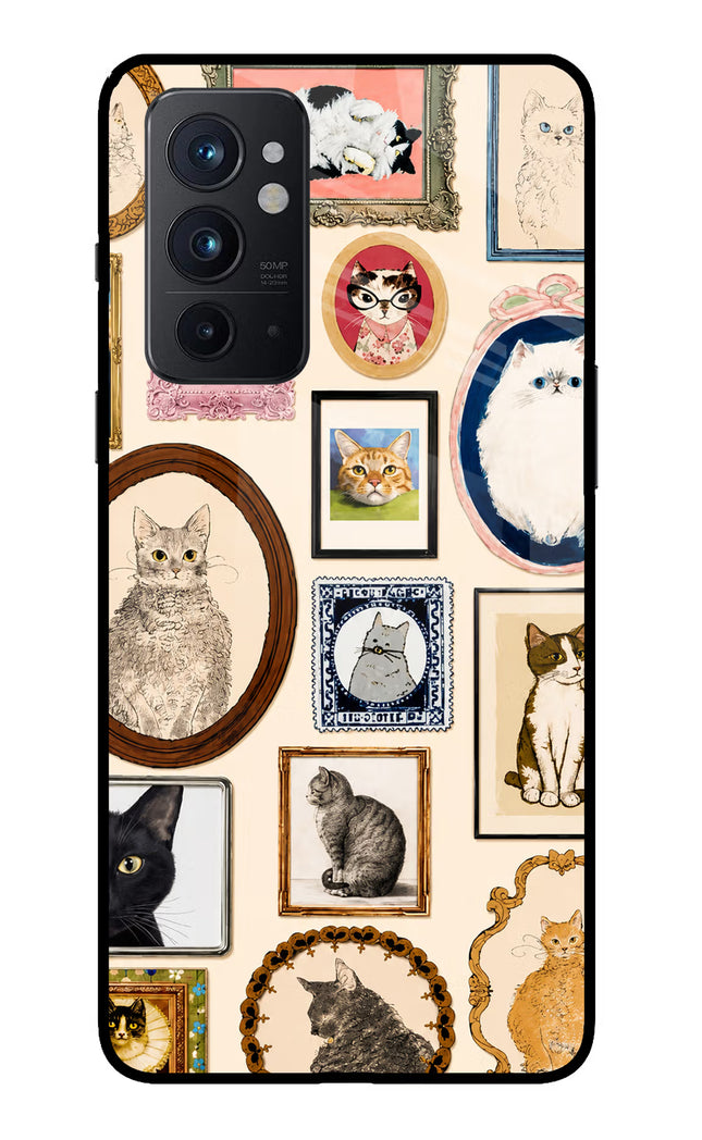 Mirror Cats Oneplus 9RT Glass Case