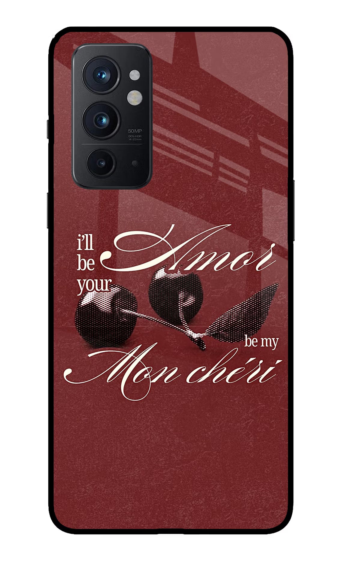 Velvet Cherry Oneplus 9RT Glass Case