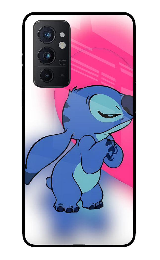 Stitch Hug Oneplus 9RT Glass Case