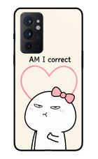 Always Right Oneplus 9RT Glass Case Back Cover by Casekaro
