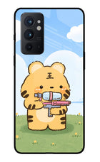 Tiger Treat Oneplus 9RT Glass Case