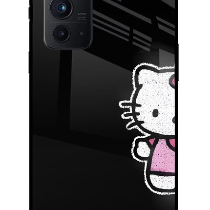 Kitty Charm Oneplus 9RT Glass Case