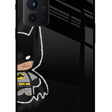 Bat Kitty Oneplus 9RT Glass Case