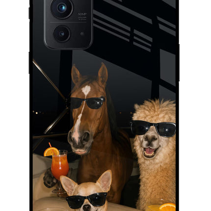 Party Squad Oneplus 9RT Glass Case