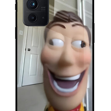 Side Eye Woody Oneplus 9RT Glass Case