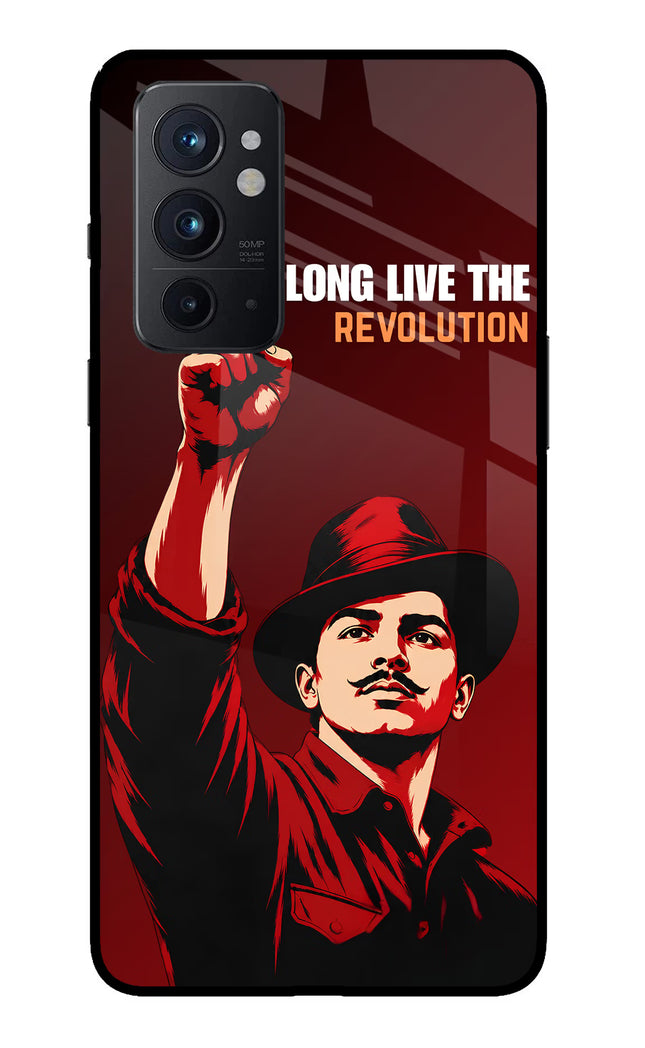 Bhagat Singh Revolution Oneplus 9RT Glass Case