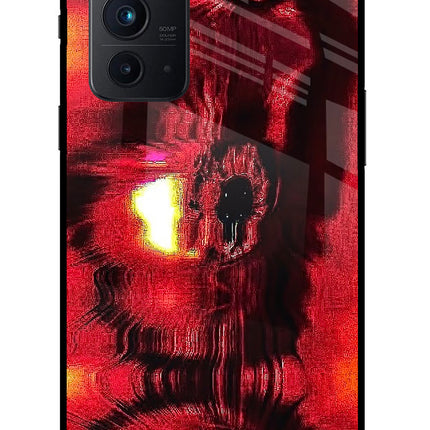 Fire Eye Oneplus 9RT Glass Case Back Cover by Casekaro