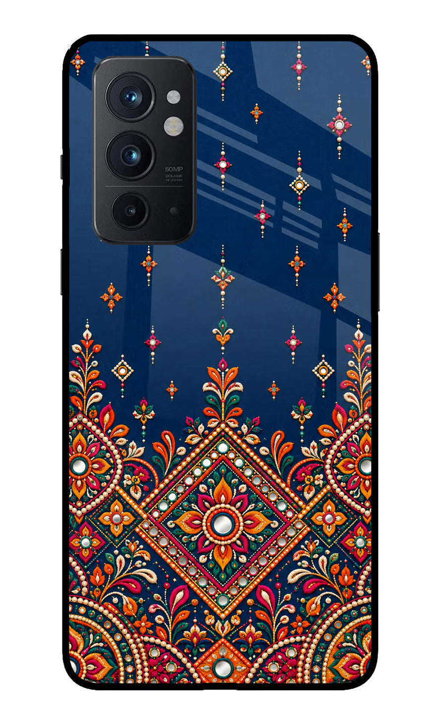 Neel Noor Oneplus 9RT Back Cover, Glass case