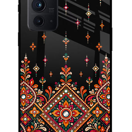 Noir Mehfil Oneplus 9RT Glass Case