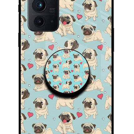 Pug Dog Oneplus 9RT Glass Case