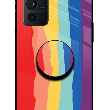 Rainbow Oneplus 9RT Glass Case