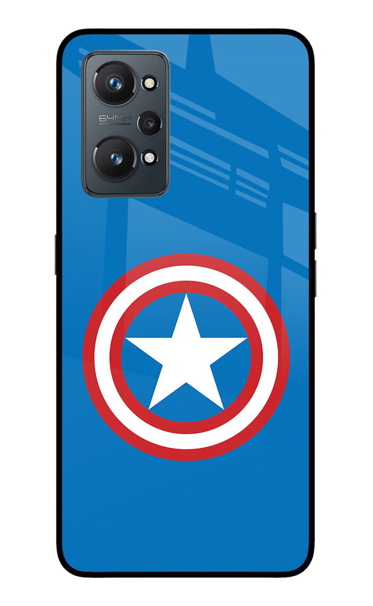 Captain America Logo Realme GT NEO 2/Neo 3T Glass Case