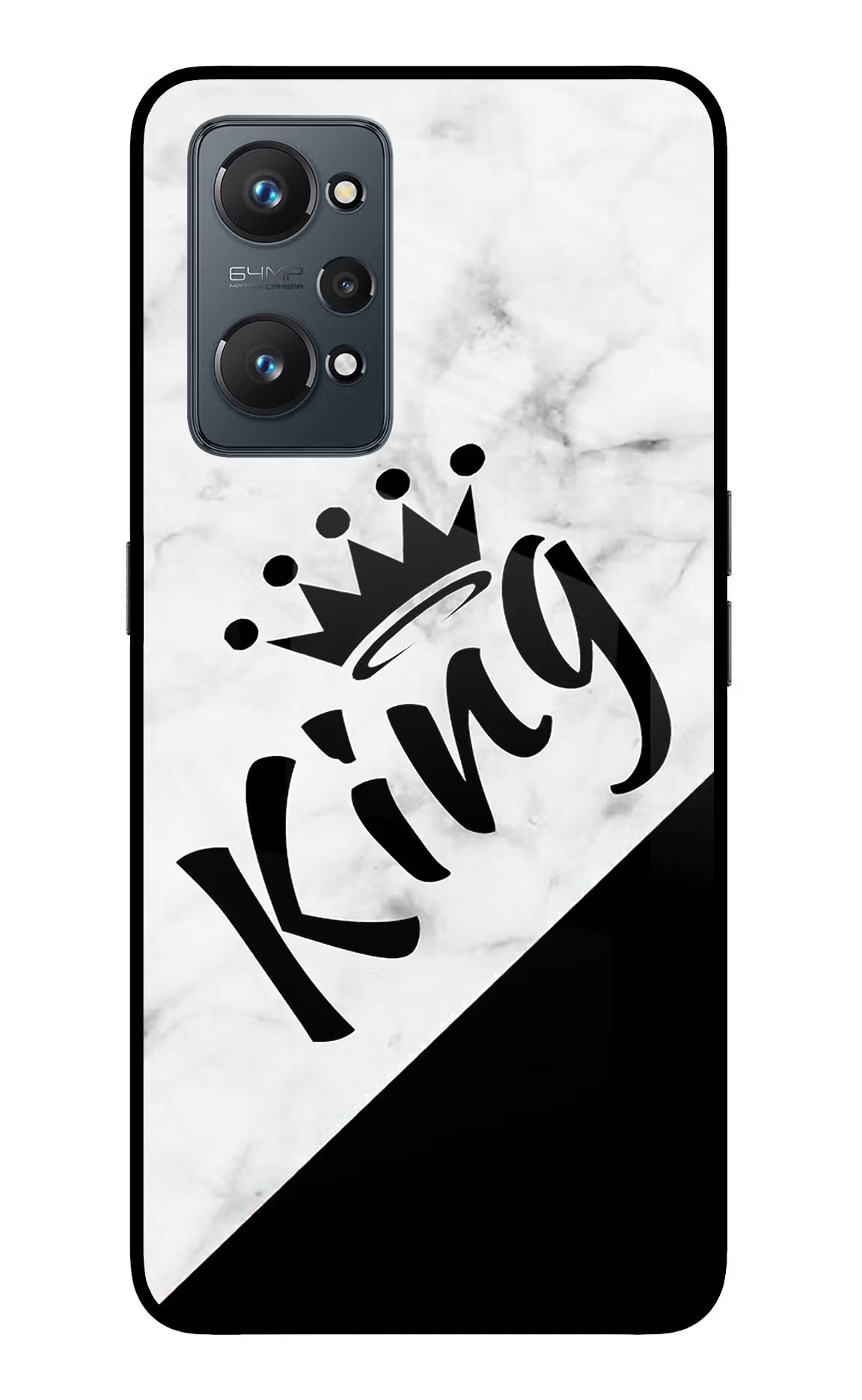 King Realme GT NEO 2/Neo 3T Glass Case Back Cover by Casekaro