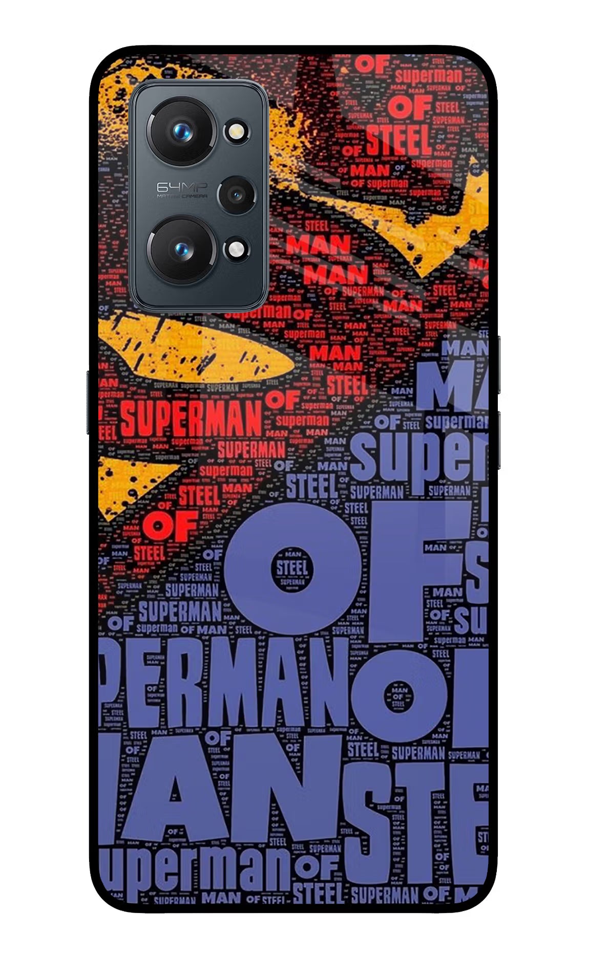 Superman Realme GT NEO 2/Neo 3T Glass Case Back Cover by Casekaro
