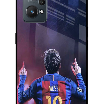 Messi Realme GT NEO 2/Neo 3T Glass Case Back Cover by Casekaro