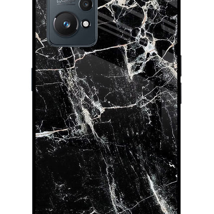 Black Marble Texture Realme GT NEO 2/Neo 3T Glass Case