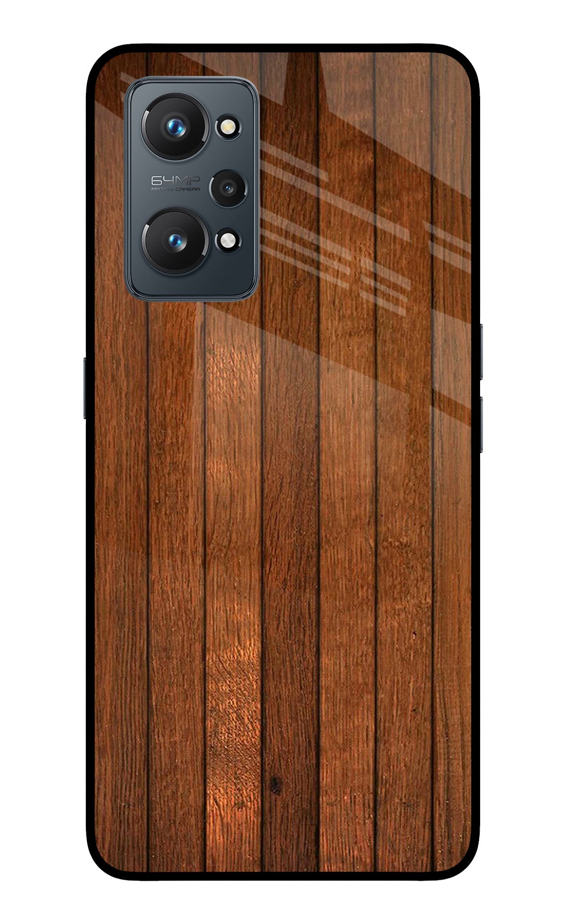 Wooden Artwork Bands Realme GT NEO 2/Neo 3T Back Cover