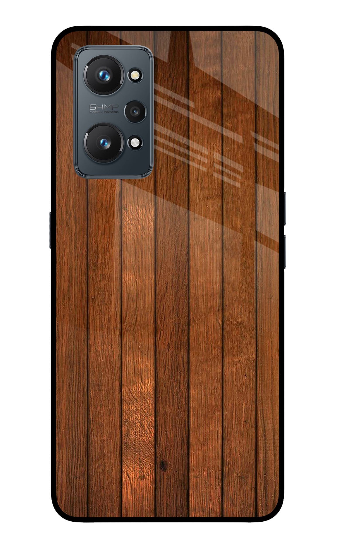 Wooden Artwork Bands Realme GT NEO 2/Neo 3T Glass Case