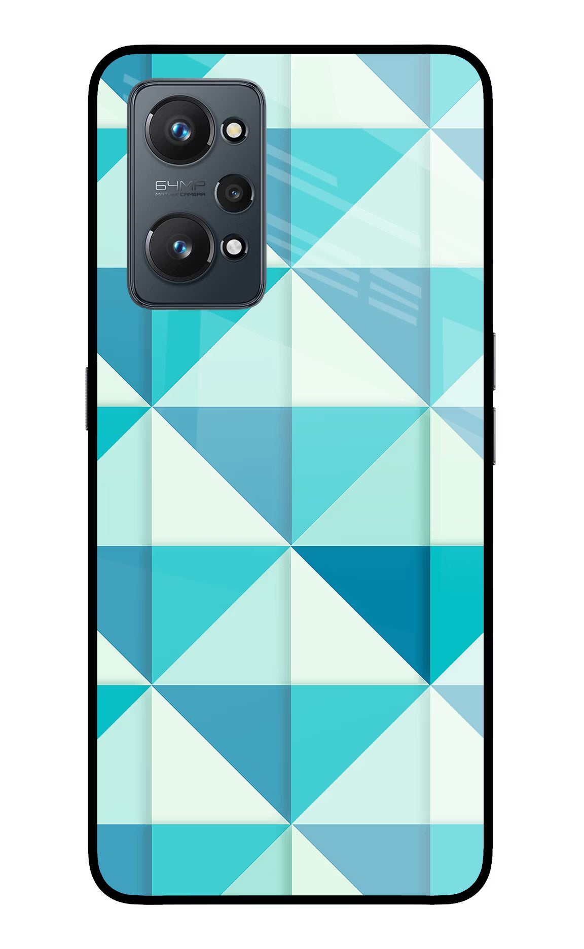 Abstract Realme GT NEO 2/Neo 3T Glass Case Back Cover by Casekaro