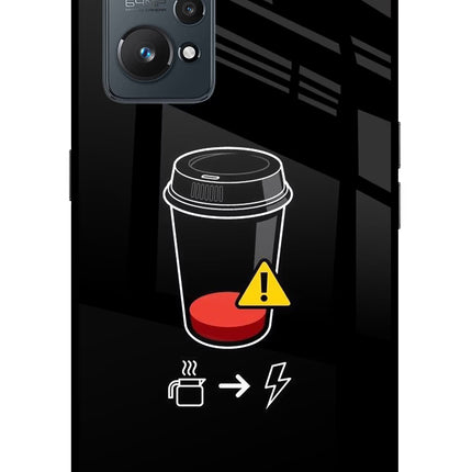 Coffee Realme GT NEO 2/Neo 3T Glass Case