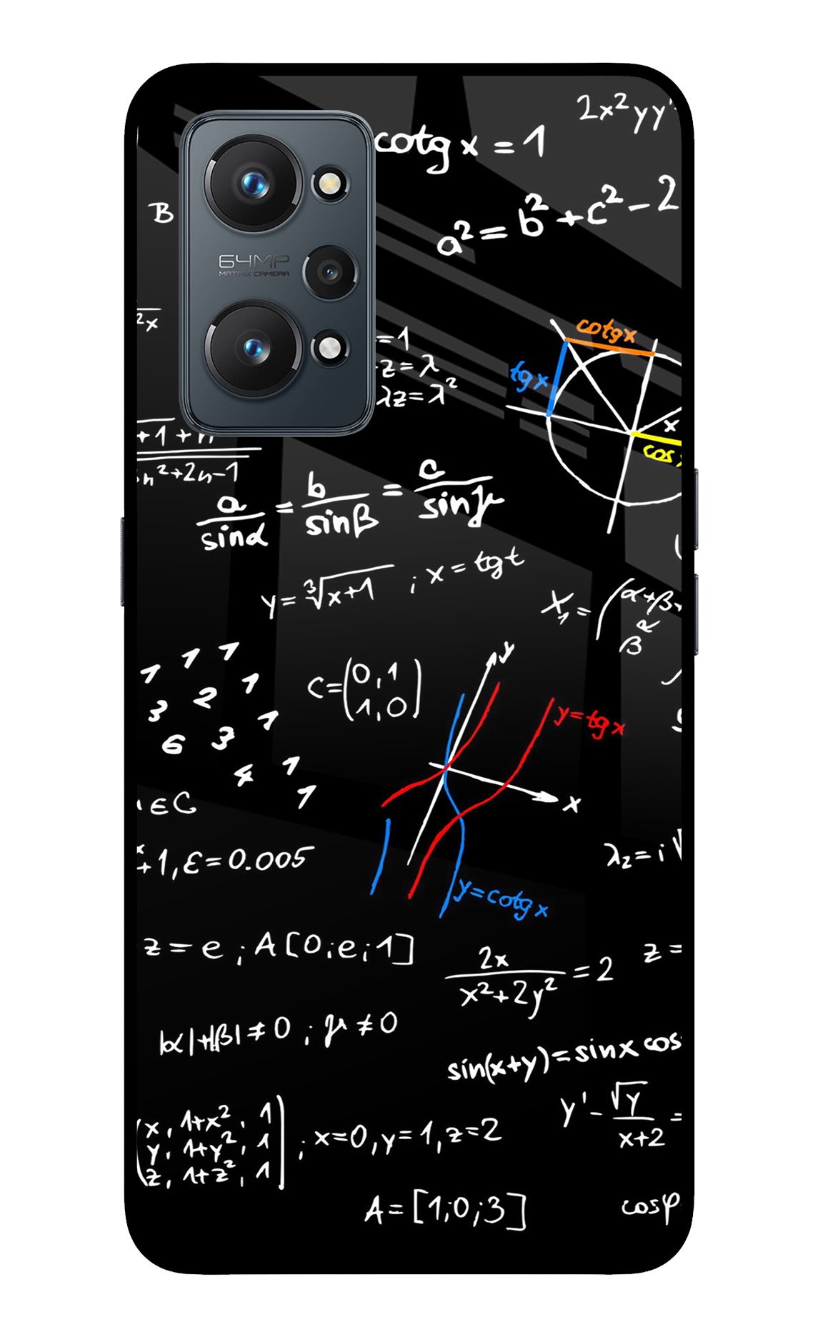 Mathematics Formula Realme GT NEO 2/Neo 3T Back Cover