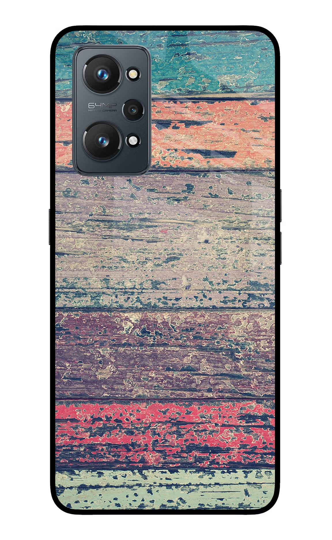 Colourful Wall Realme GT NEO 2/Neo 3T Glass Case Back Cover by Casekaro