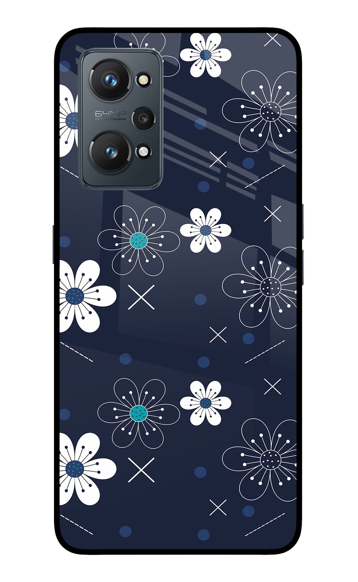 Flowers Realme GT NEO 2/Neo 3T Back Cover