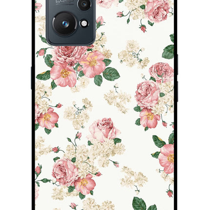 Flowers Realme GT NEO 2/Neo 3T Glass Case