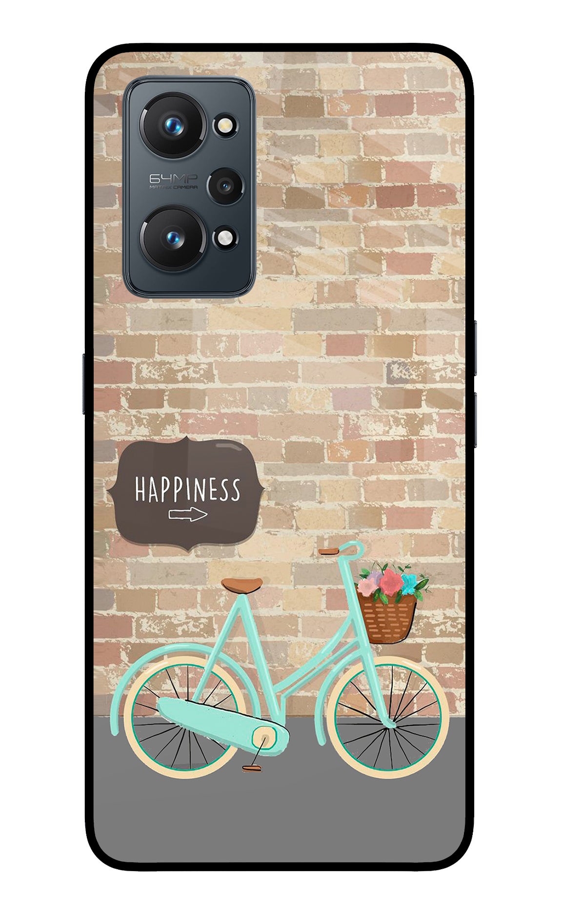 Happiness Artwork Realme GT NEO 2/Neo 3T Back Cover
