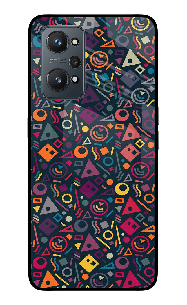 Geometric Abstract Realme GT NEO 2/Neo 3T Glass Case