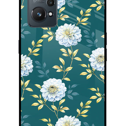 Flowers Realme GT NEO 2/Neo 3T Glass Case