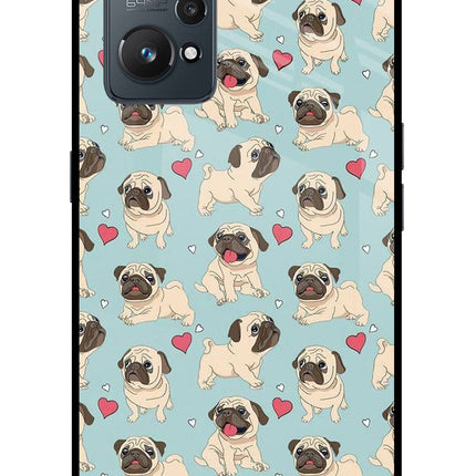 Pug Dog Realme GT NEO 2/Neo 3T Glass Case