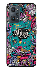 Music Graffiti Realme GT NEO 2/Neo 3T Glass Case