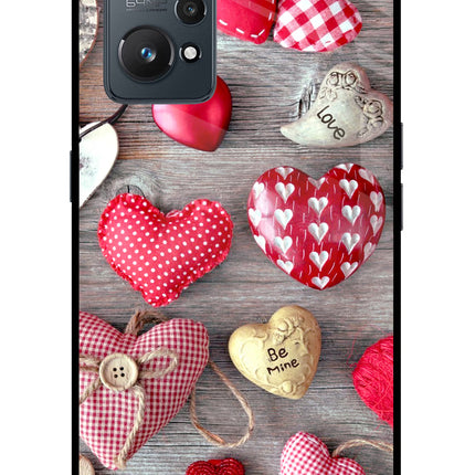 Love Wallpaper Realme GT NEO 2/Neo 3T Glass Case