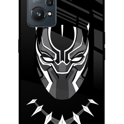 Black Panther Realme GT NEO 2/Neo 3T Glass Case Back Cover by Casekaro