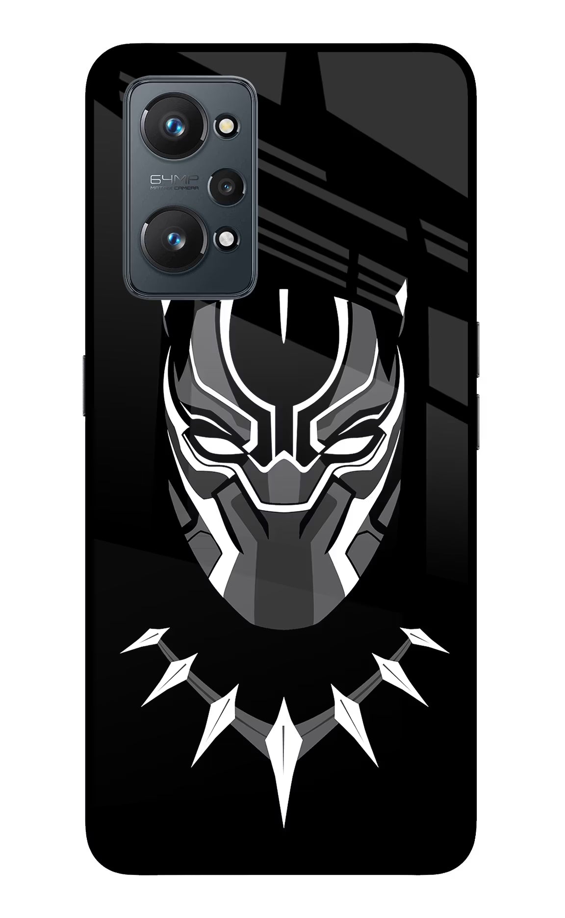 Black Panther Realme GT NEO 2/Neo 3T Glass Case Back Cover by Casekaro