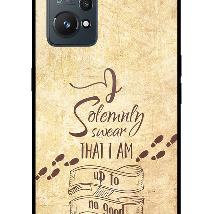 I Solemnly swear that i up to no good Realme GT NEO 2/Neo 3T Glass Case
