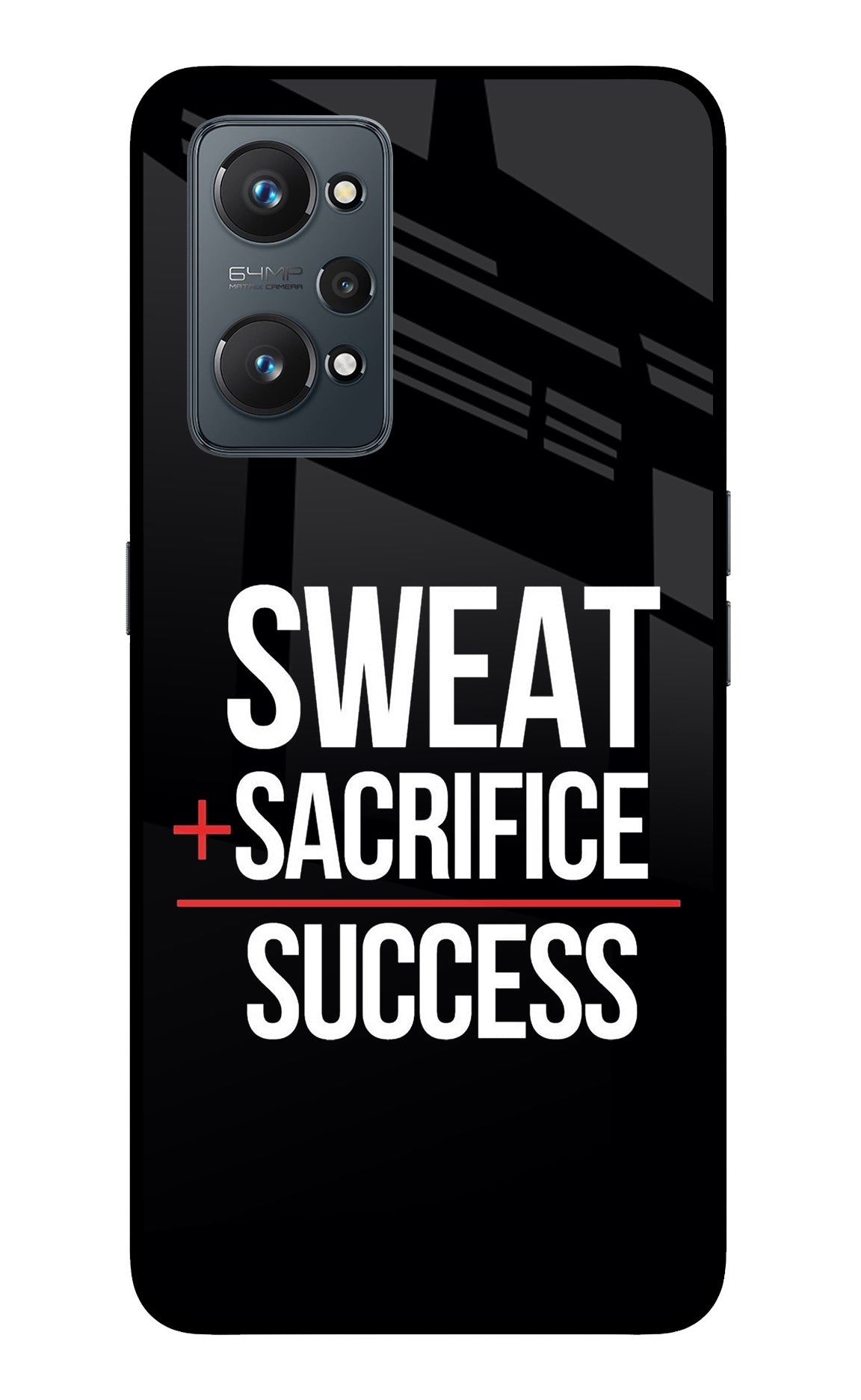 Sweat Sacrifice Success Realme GT NEO 2/Neo 3T Back Cover