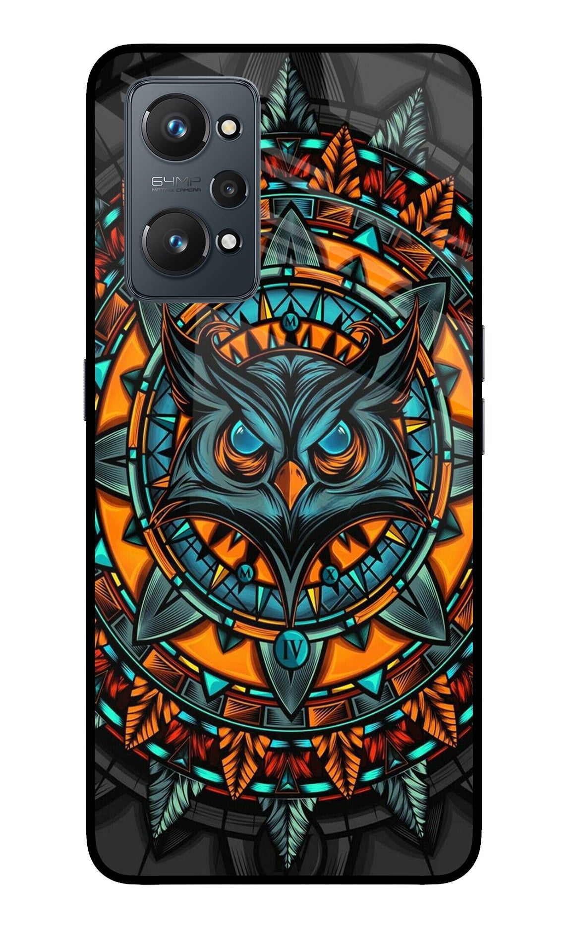 Angry Owl Art Realme GT NEO 2/Neo 3T Glass Case