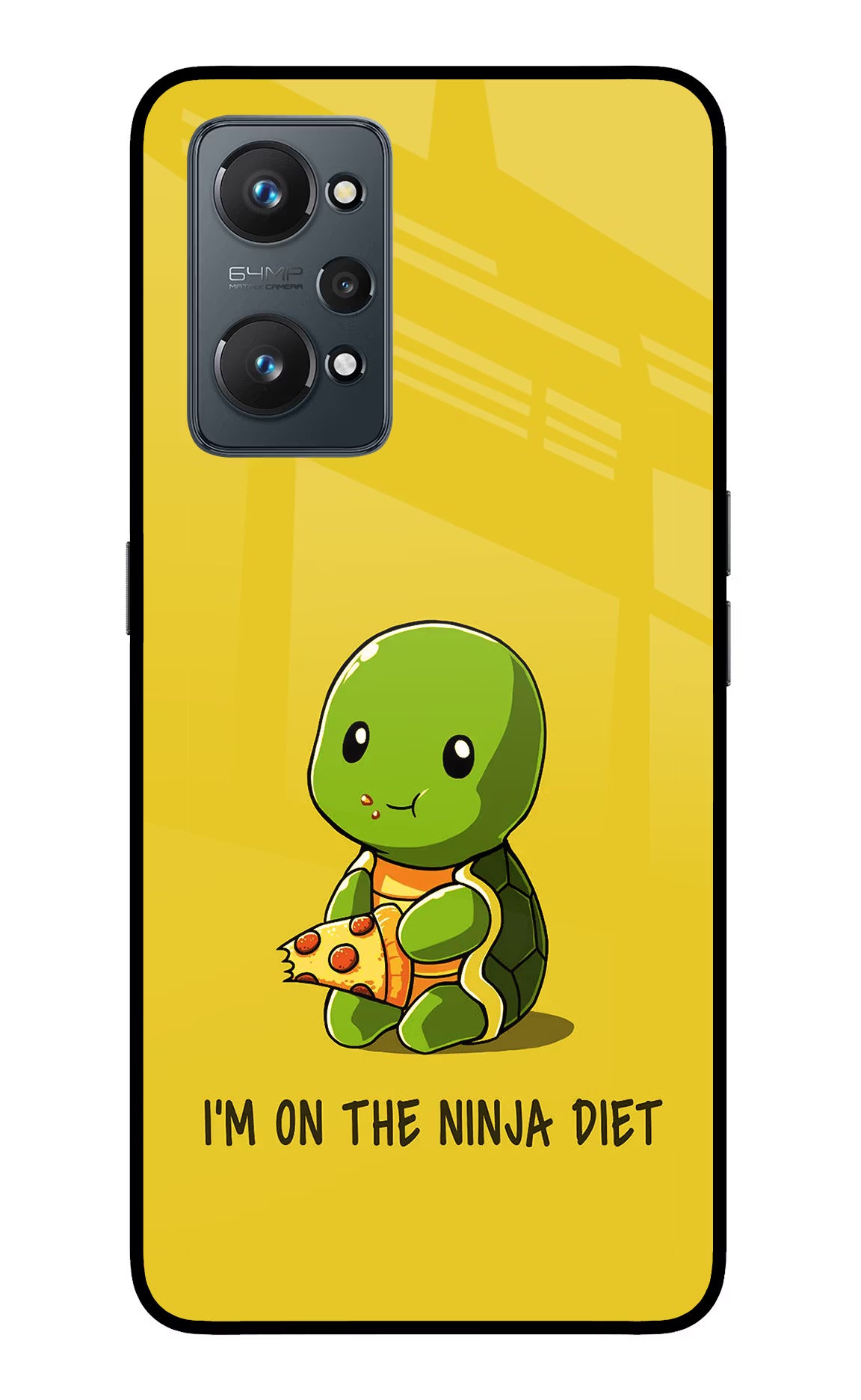 I'm on Ninja Diet Realme GT NEO 2/Neo 3T Glass Case Back Cover by Casekaro