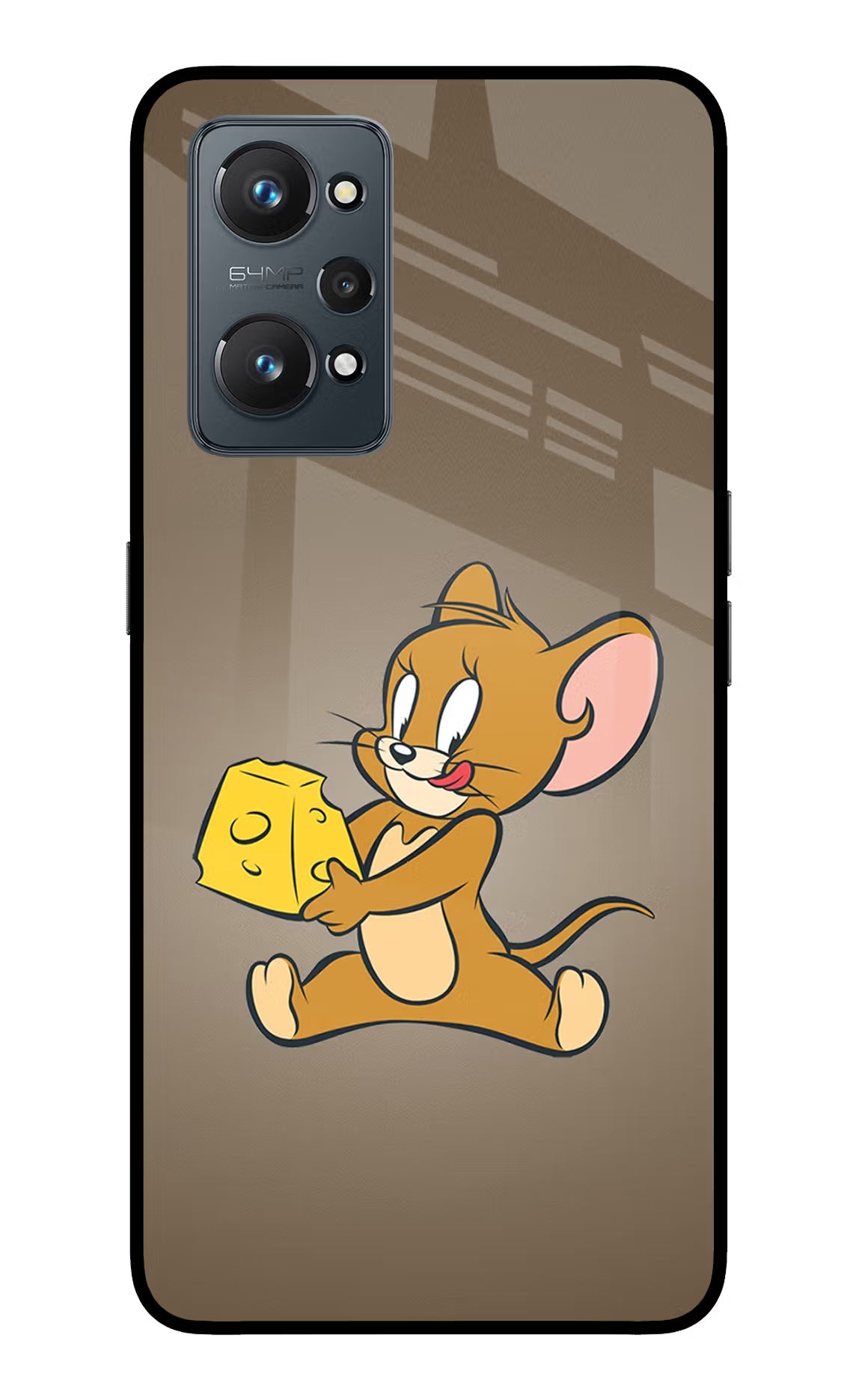 Jerry Realme GT NEO 2/Neo 3T Glass Case Back Cover by Casekaro