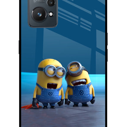 Minion Laughing Realme GT NEO 2/Neo 3T Glass Case