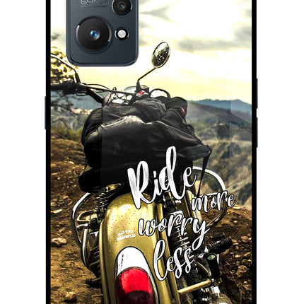 Ride More Worry Less Realme GT NEO 2/Neo 3T Glass Case