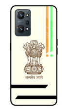 Satyamev Jayate Brown Logo Realme GT NEO 2/Neo 3T Glass Case