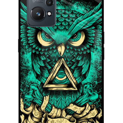 Green Owl Realme GT NEO 2/Neo 3T Glass Case