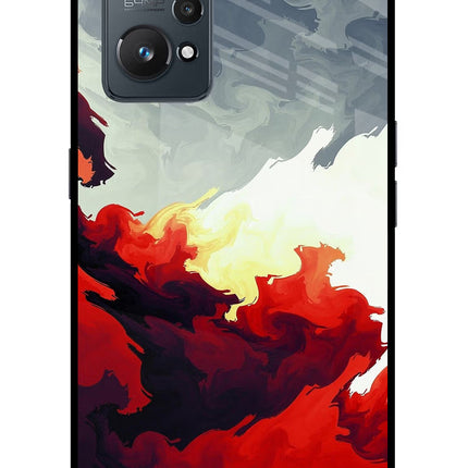 Fire Cloud Realme GT NEO 2/Neo 3T Glass Case