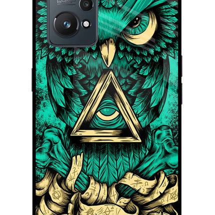 Green Owl Realme GT NEO 2/Neo 3T Glass Case
