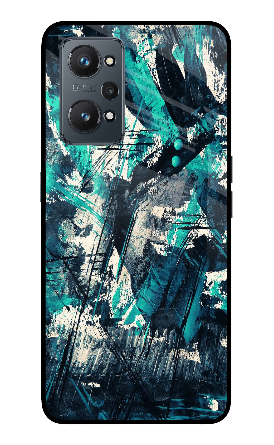Artwork Realme GT NEO 2/Neo 3T Glass Case Back Cover by Casekaro