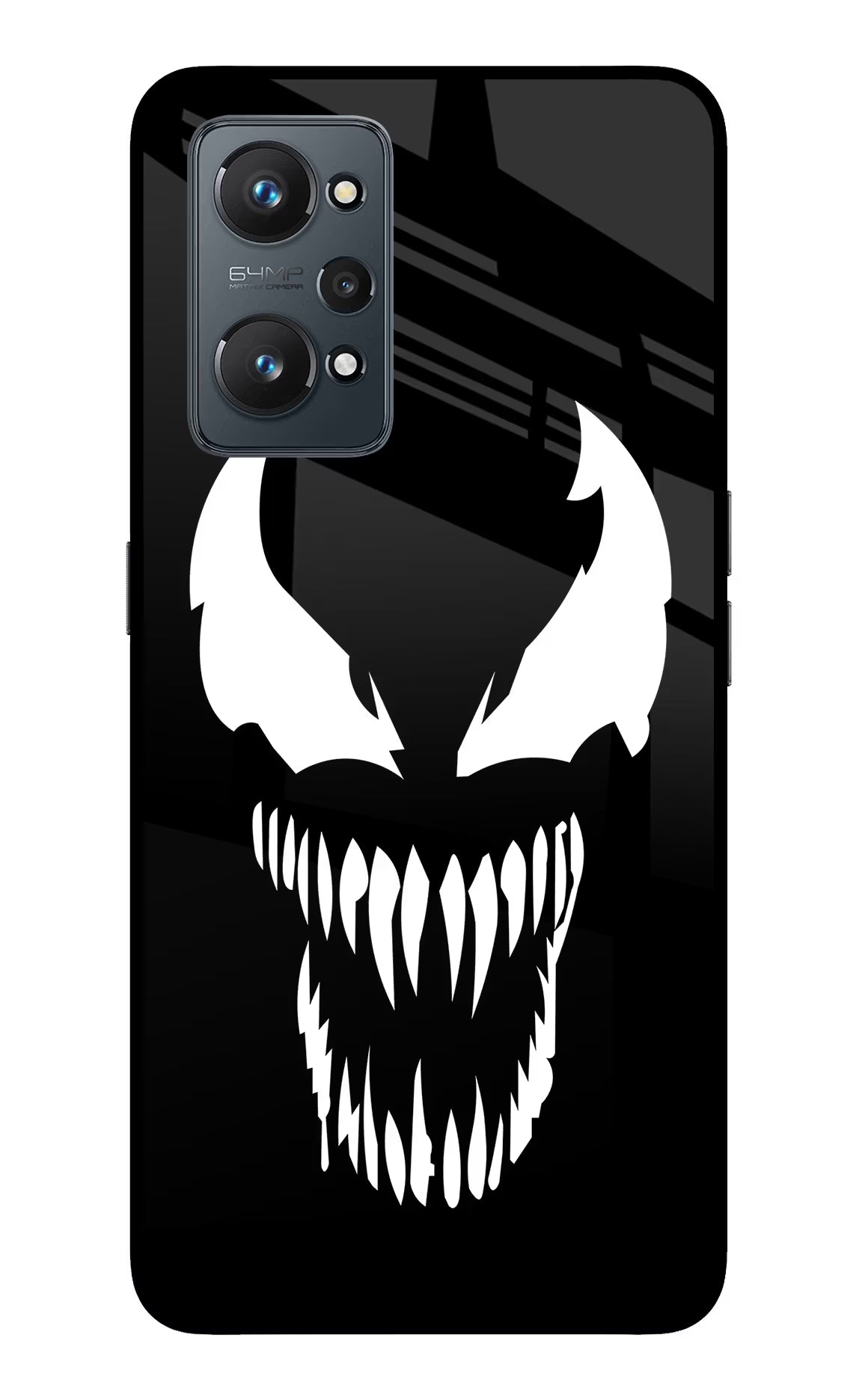Venom Realme GT NEO 2/Neo 3T Glass Case Back Cover by Casekaro